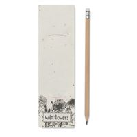 MATITA IN LEGNO E CARTA SEMI